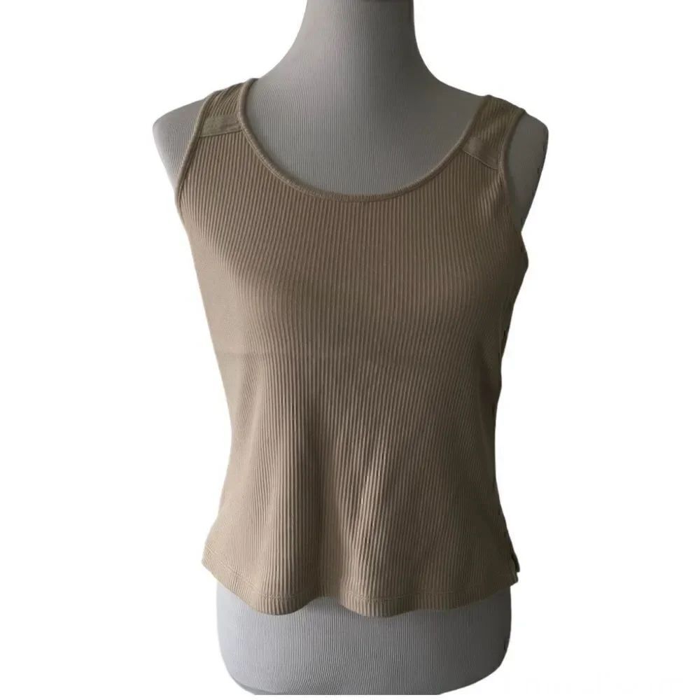 Valerie Stevens Tan Tank Top size M
